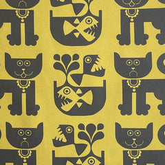 Magpie x Hornsea Cat & Piranha Tea Towel