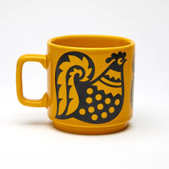 Magpie x Hornsea Chicken Family Mug Yellow