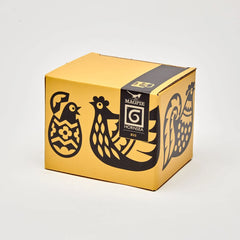 Magpie x Hornsea Chicken Family Mug Yellow