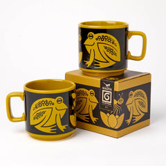 Magpie x Hornsea Frog Mug Chartreuse