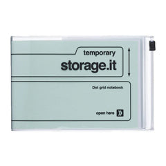Mark's Inc A6 Dot Grid Storage.It Notebook Mint