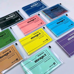 Mark's Inc A6 Dot Grid Storage.It Notebook Green