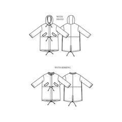 Merchant and Mills The TN34 Parka Sewing Pattern UK XS - XXXL