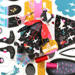 Miss Ella's Bibli the Badger Librarian and the Singing Stoat DIY Kit