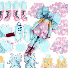 Miss Ella's Esme the Elephant DIY Kit