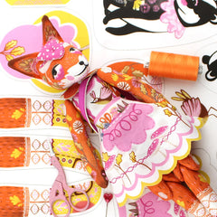Miss Ella's Frances the Fox and Bea DIY Kit
