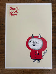 Nadia Shireen Don't Look Now A3 Print