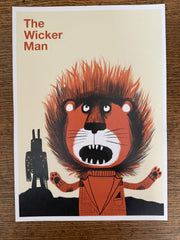 Nadia Shireen The Wicker Man A3 Print