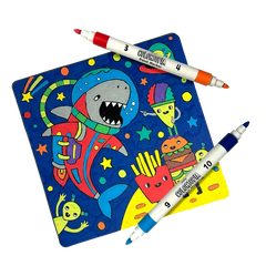 OOLY Colortopia Colour By Number Paint Marker Kit - Epic Adventures