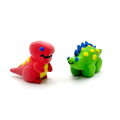 OOLY Creatibles Mini Air Dry Clay Kit Dino BFFs