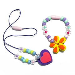 OOLY Creatibles Air Dry Clay Jewelry Kit Blissful Blooms