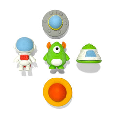 OOLY Outta This World Scented Puzzle Erasers Set of 5