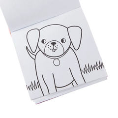 OOLY Carry Along! Pet Pals Colouring Book and Crayon Set