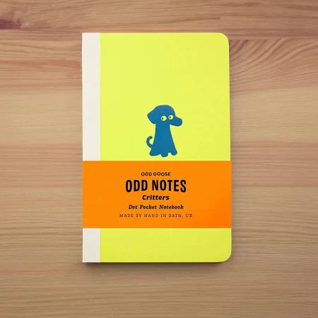 Odd Goose Critters Dog Pocket Notebook