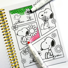 OOLY x Peanuts Colouring Activity & Sticker Kit