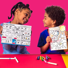 OOLY x Peanuts Colouring Activity & Sticker Kit