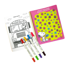OOLY x Peanuts Activity Travel Kit & Double-Ended Markers