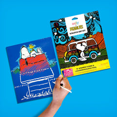 OOLY x Peanuts Scratch Art Kit