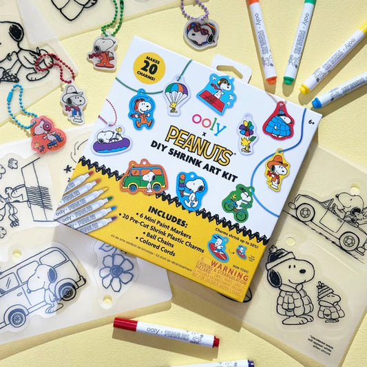 OOLY x Peanuts DIY Shrink Art Kit
