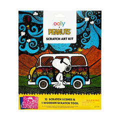 OOLY x Peanuts Scratch Art Kit