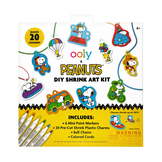 OOLY x Peanuts DIY Shrink Art Kit