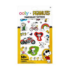 OOLY x Peanuts Temporary Tattoos