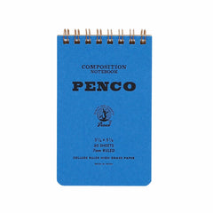 Penco Coil Notepad Blue
