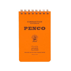 Penco Coil Notepad Orange
