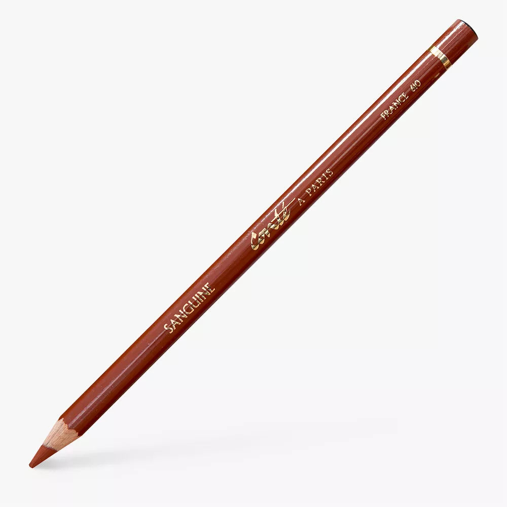 Conte a Paris Sanguine Round Drawing Pencil