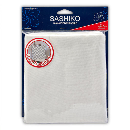 Sew Easy Sashiko 100% Cotton Farbic, Ivory