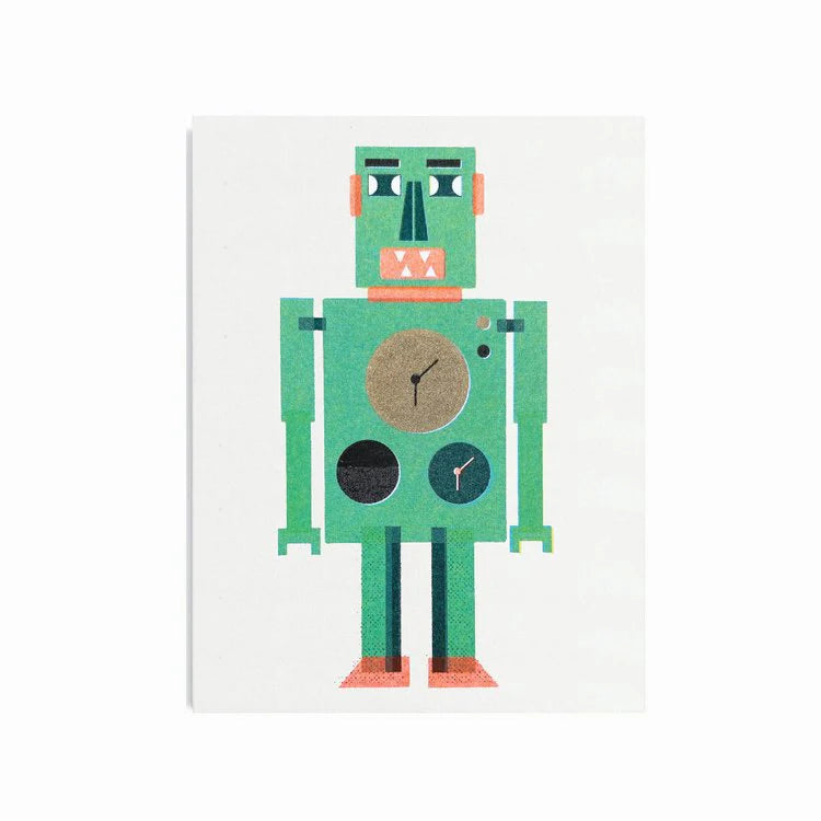 Scout Editions Robot Mini Greetings Card