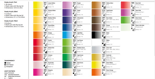 Daler-Rowney Simply Acrylic Paint
