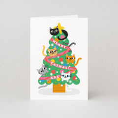 Studio Boketto Merry Catmas Christmas Card