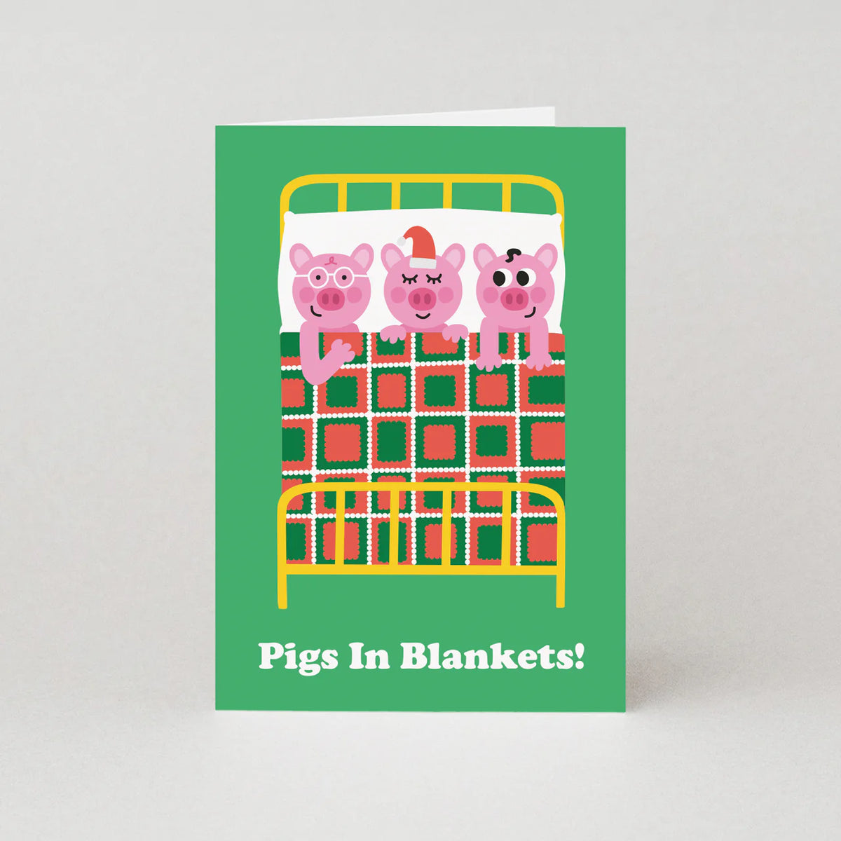 Studio Boketto Pigs In Blankets Christmas Card