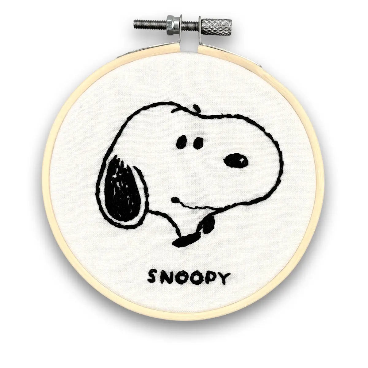 The Crafty Kit Company Peanuts Snoopy Mini Embroidery Kit