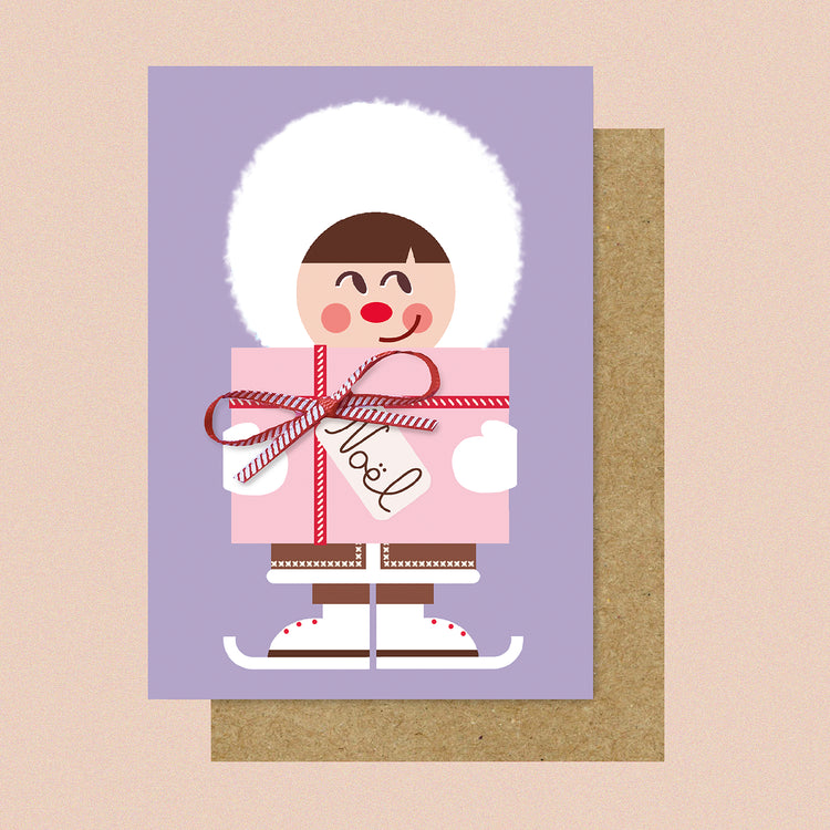 The Design Dealership Eskimo-Ho-Ho Christmas Card
