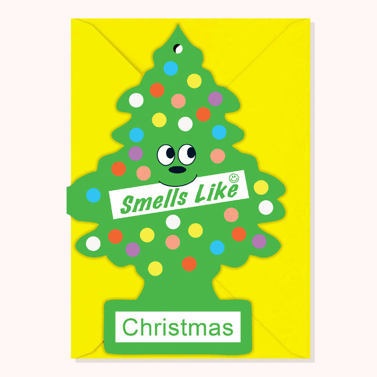 The Design Dealership Smells Like Christmas Card