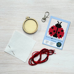 The Crafty Kit Company 'You're Spot-Tacular!' Mini Matchbox Cross Stitch Kit