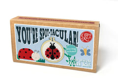 The Crafty Kit Company 'You're Spot-Tacular!' Mini Matchbox Cross Stitch Kit