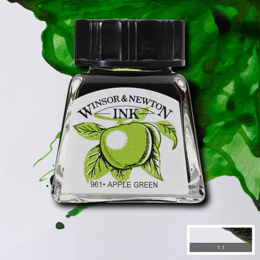 Winsor & Newton Apple Green Drawing Ink