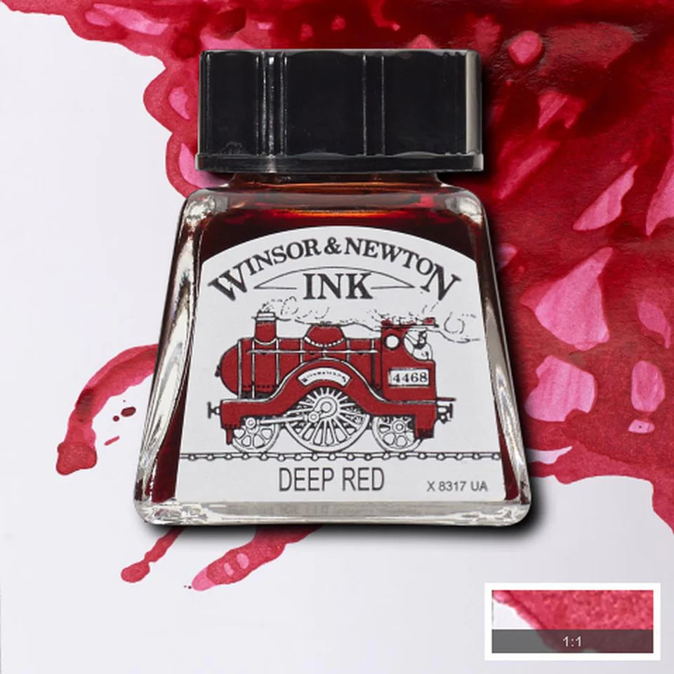 Winsor & Newton Deep Red Drawing Ink