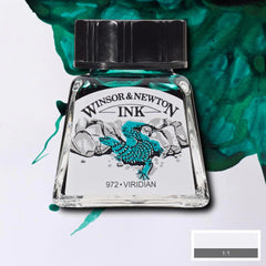Winsor & Newton Viridian Drawing Ink