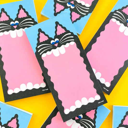Yuk Fun Big Mouth Cat Notepad
