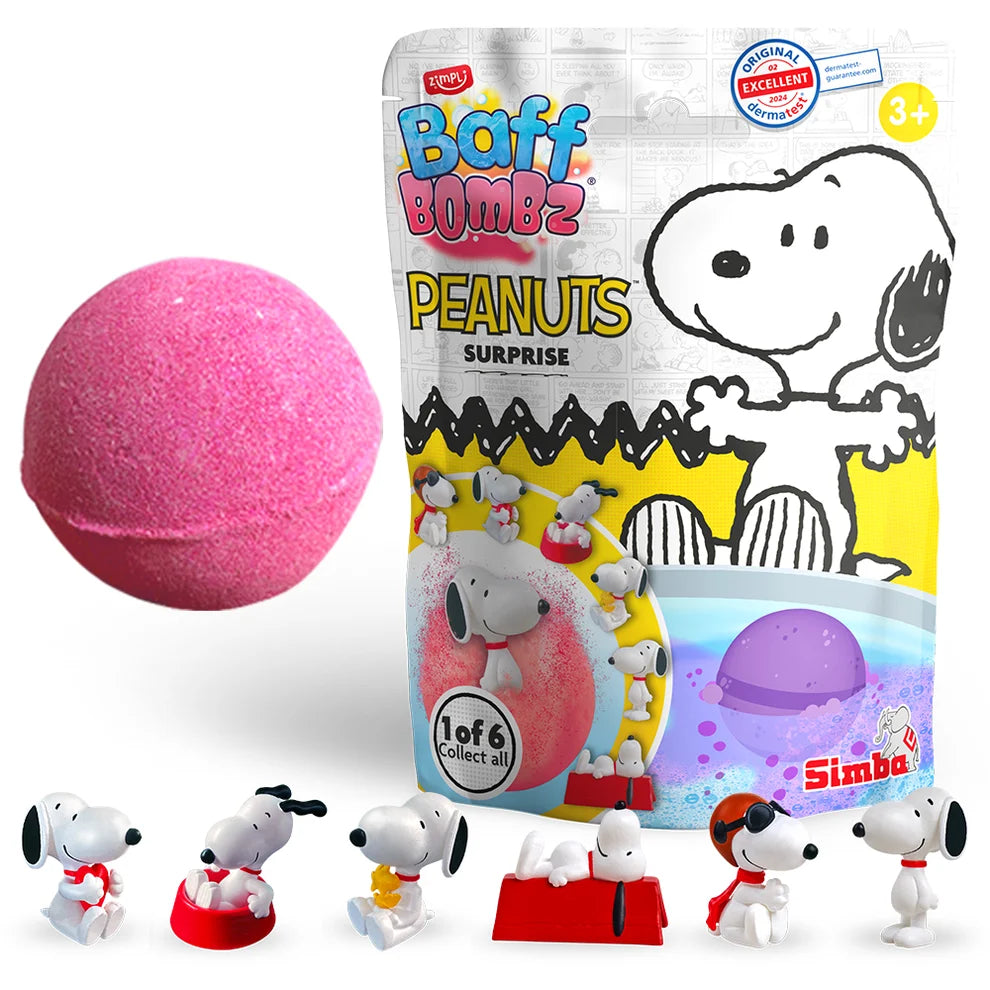 Zimpli Kids Baff Bombz Peanuts Surprise