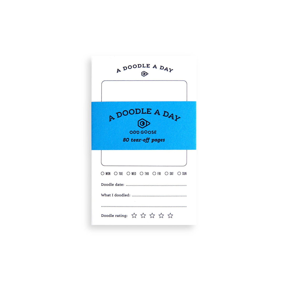 Odd Goose A Doodle A Day Creative Drawing Notepad