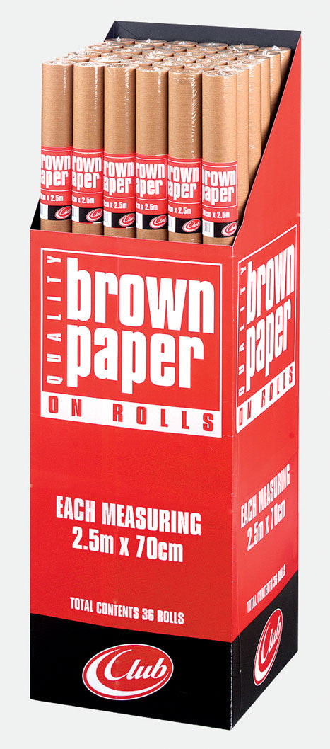 Brown Paper Parcel Wrapping Rolls