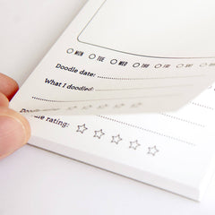 Odd Goose A Doodle A Day Creative Drawing Notepad