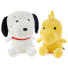 Hallmark Better Together Snoopy & Woodstock Magnetic Soft Plush Pair