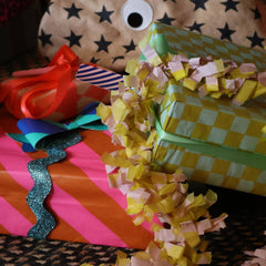 Petra Boase Ginger/Fluoro Pink Patterned Luxury Tissue Paper