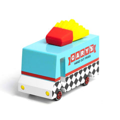 Candylab French Fry Van Wooden Diecast Toy Car